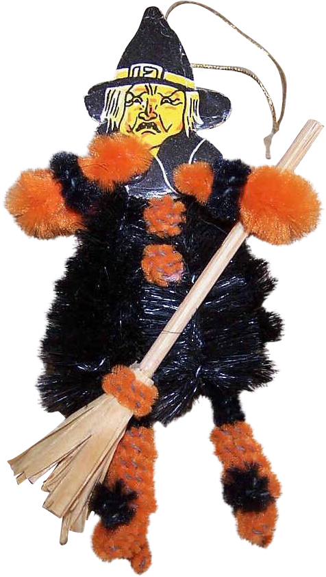 Vintage Halloween Cardboard Party Horn Noisemaker (840x840), Png Download