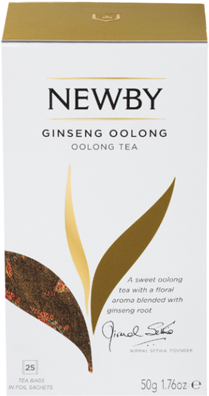 25 Tea Bags - Newby Tea (650x650), Png Download