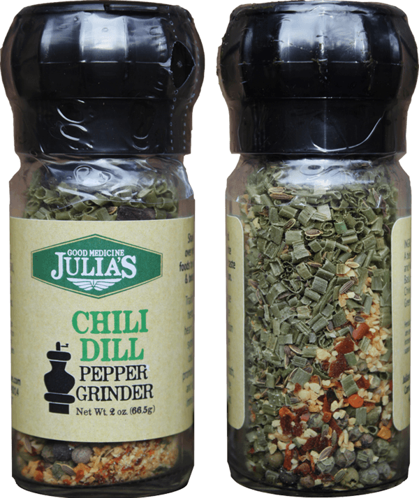 Chili Dill Pepper Blend - Bottle (600x713), Png Download