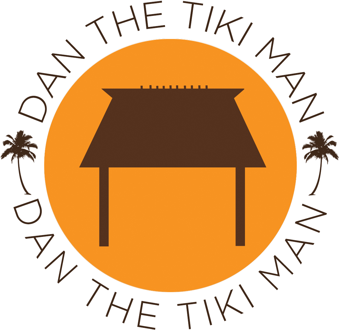 Tiki Huts Logo - Dan The Tiki Man (1200x1200), Png Download