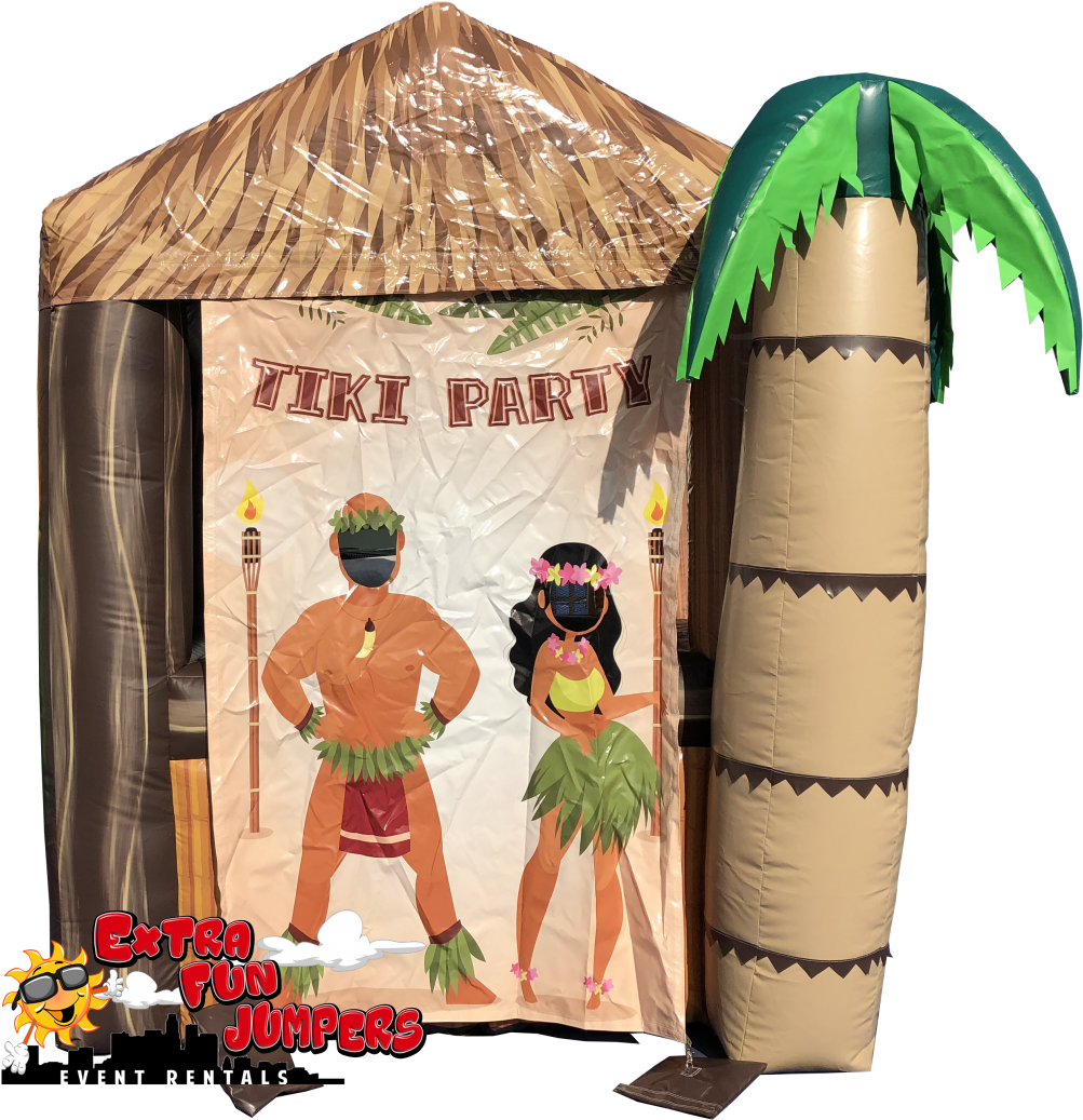 This Awesome Portable Tiki Bar Hut Inflatable Is Perfect - Illustration (1600x1200), Png Download