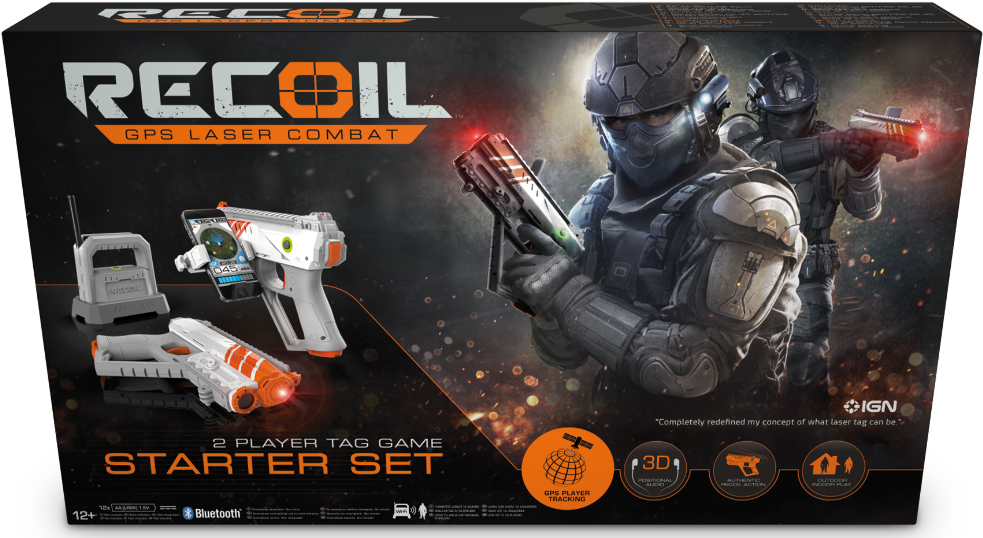 De Opzet Is Eenvoudig - Recoil Multiplayer Starter Set With Frag Grenade Included (1022x552), Png Download