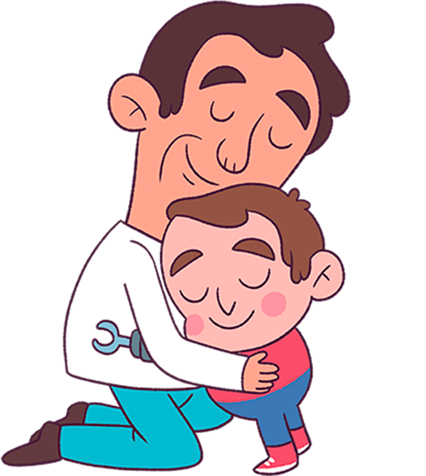 Ver Más - Cartoon (1000x959), Png Download