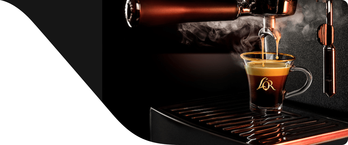 Discover More - Coffee Machine Banner Png (1120x468), Png Download