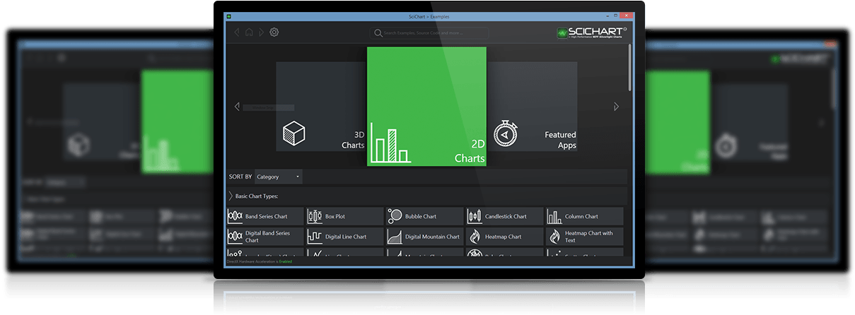 Wpf 3d Chart - 3d Computer Graphics (1250x504), Png Download