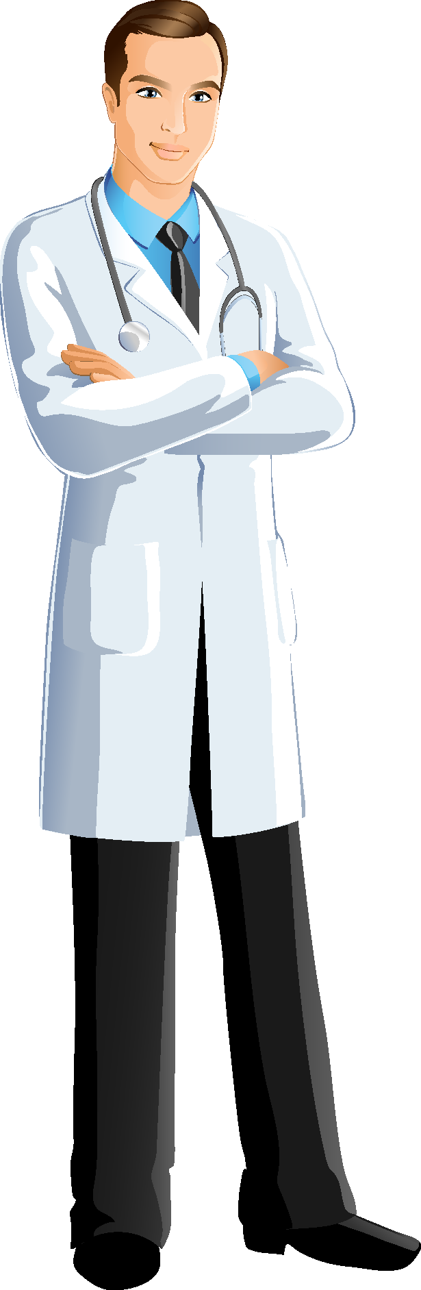 Doctor Vector Eps Free Download, Logo, Icons, Clipart - Doctor Vector (615x1883), Png Download