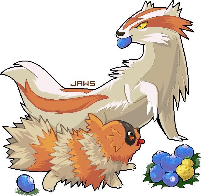Png - Shiny Zigzagoon And Linoone (661x647), Png Download