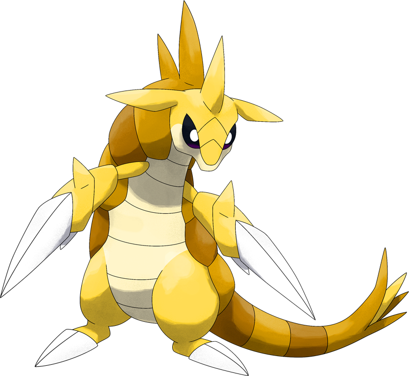 19,542,000 Exp - Alolan Sandslash Human (800x735), Png Download