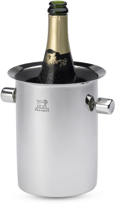 Seau À Champagne Équilibreur - Peugeot Thermal Balancing Bucket Wine Cooler (524x700), Png Download
