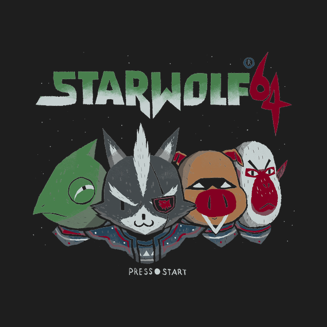 Star Wolf (636x636), Png Download
