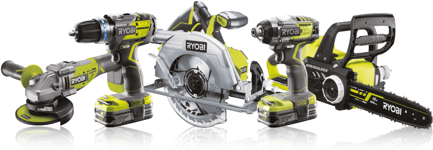 Ryobi R18cs7-0 (body Only) 18v One+ Cordless Brushless (994x332), Png Download