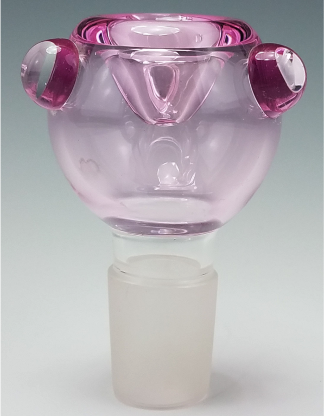 18mm Pink Glass On Glass Bowl Replacement For Bongs - Bong (1600x1600), Png Download