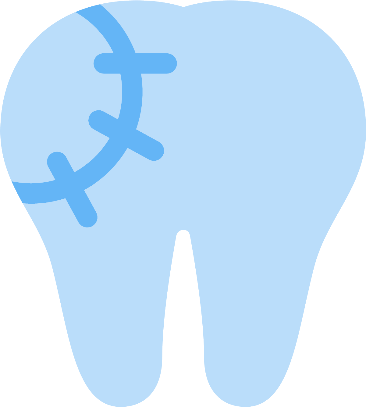 Dental Filling Icon (1600x1600), Png Download