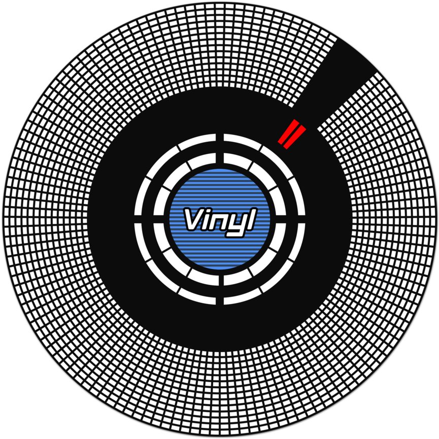 Pioneer Cdj Jog Wheel Display Led Vector By 2seven2 - Cdj Jog Wheel (894x894), Png Download