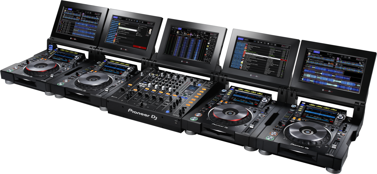Pioneer Cdj Tour1 Cdj Touring Model W/ Folding 13 Inch - Pioneer Cdj-tour1 Tour System Multi-player (1280x593), Png Download