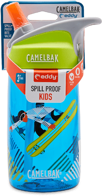 Ski Eddy Kids 400ml Water Bottle - Camelbak Eddy Kids .4l Water Bottle - Princess (700x700), Png Download