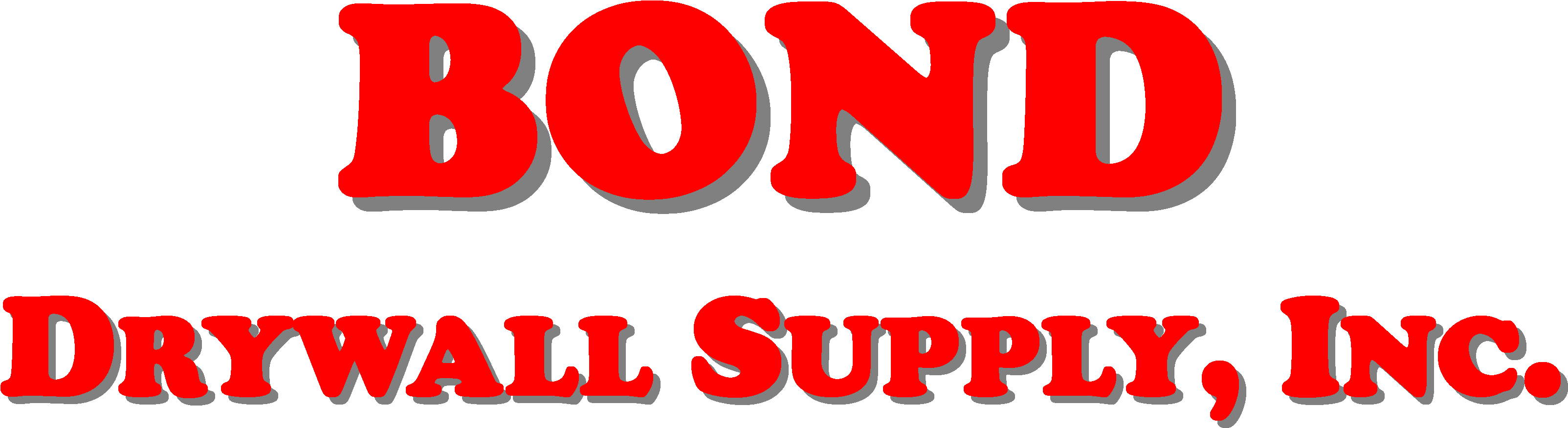 Bond Drywall Created Logo - No Jerking Off Sign (3769x1397), Png Download