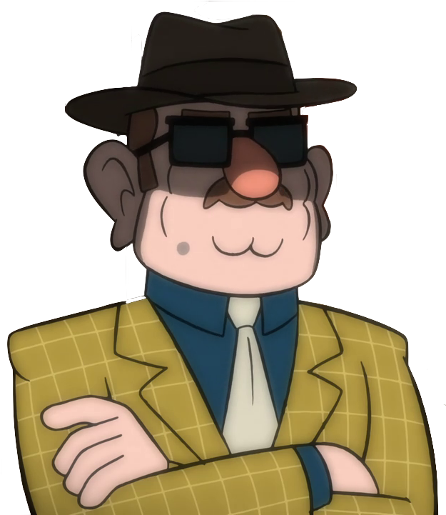 Filbrick Pines Appearance - Gravity Falls Stan Father (706x720), Png Download
