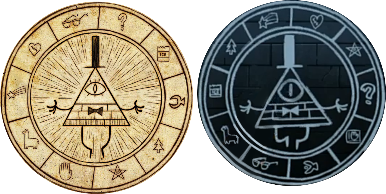 Image - Gorras De Gravity Falls (1280x645), Png Download