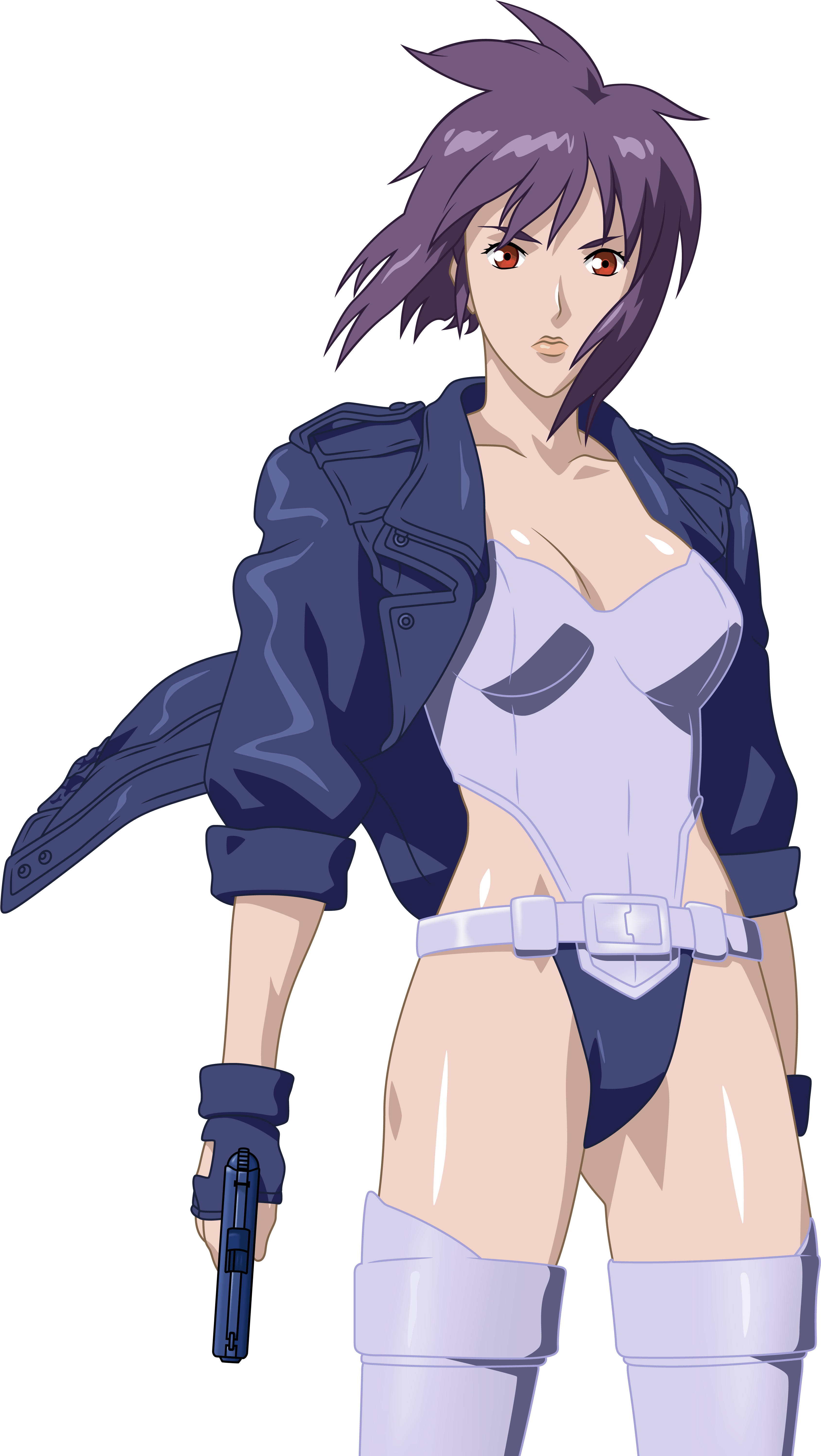 View Motoko Kusanagi Small-01 , - Major Motoko Kusanagi Png (4000x6000), Png Download
