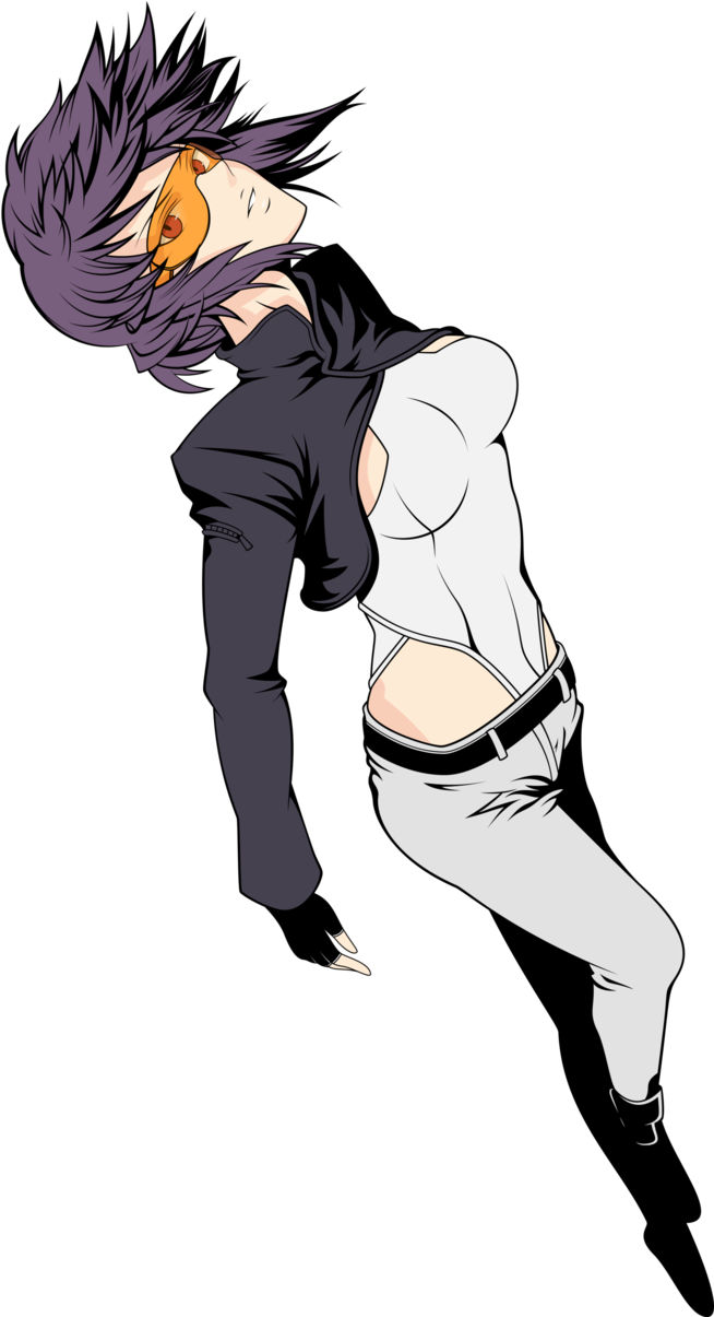 Png - Motoko Kusanagi No Background (664x1204), Png Download