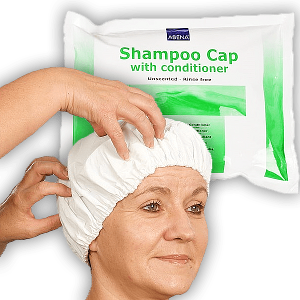 Abena Rinse Free Shampoo Cap With Conditioner - Unscented (600x600), Png Download