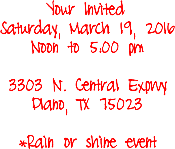 Cowboys Fanfest 2016 Your Invited - Orange (726x619), Png Download