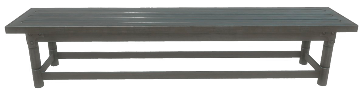 Vw Vault Bench - Wood (1204x335), Png Download