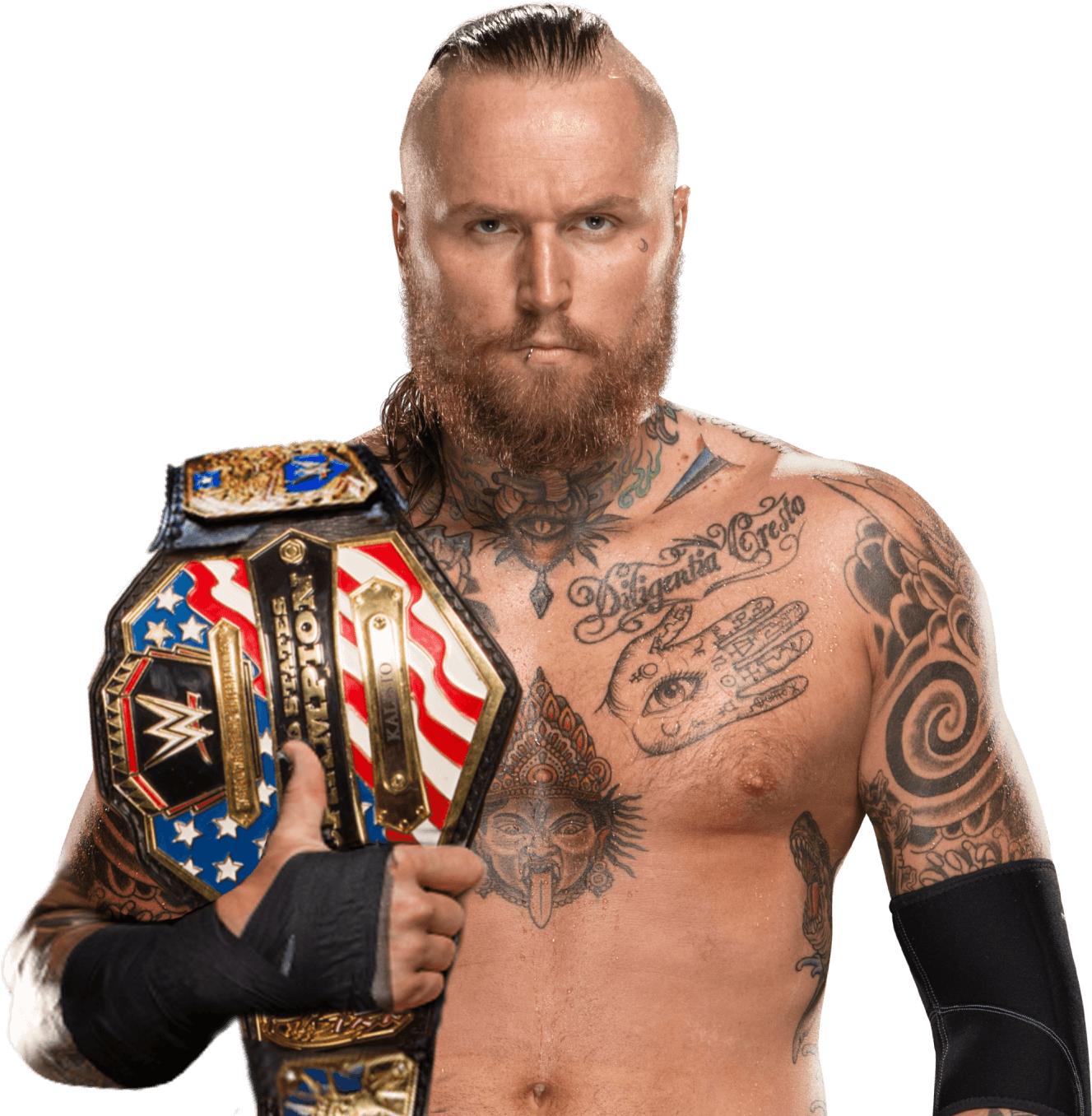 Wwe United States Champion - Aleister Black Wwe Champion (1600x1084), Png Download