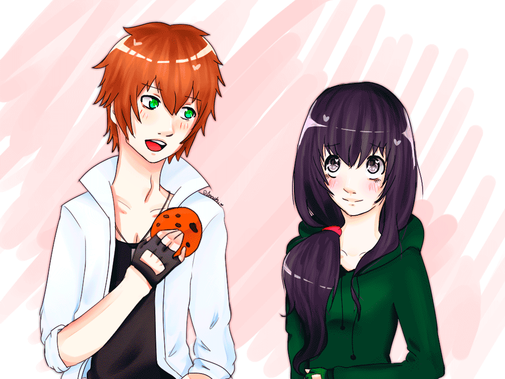 Download Amour Sucre Kentin Y Sucrette Fanart Png Image With No Background Pngkey Com