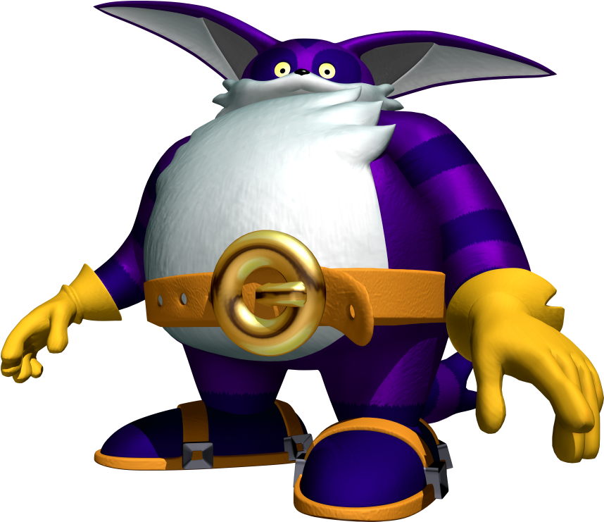 And That Is Why He Is Named Big The Cat - Sonic Big (928x800), Png Download