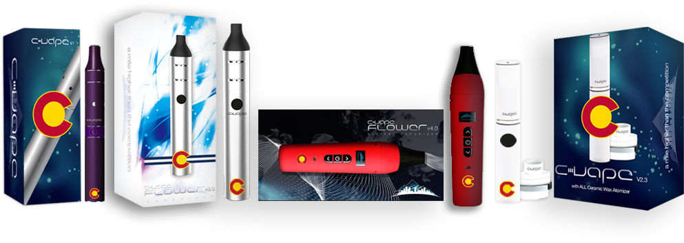 C-vape Pen Vape, Mj, Greenery, Smoke, Electronic Cigarette, - Shelf (1000x770), Png Download