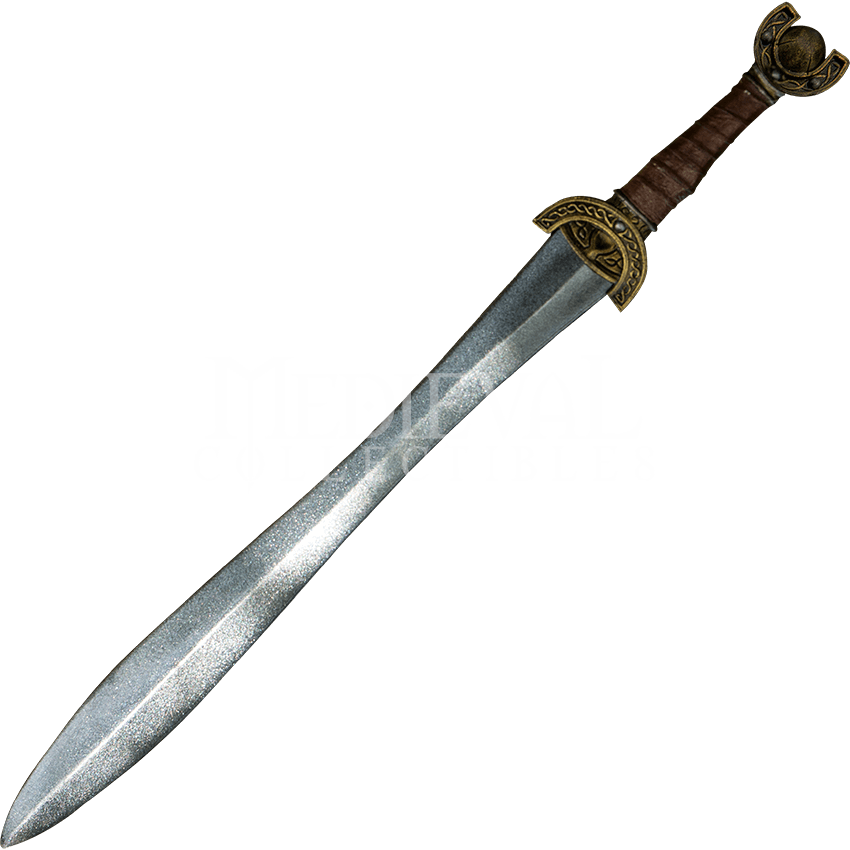 Celtic Leaf Sword (850x850), Png Download
