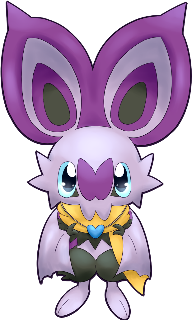 Lavender The Noibat - Fur (800x1024), Png Download