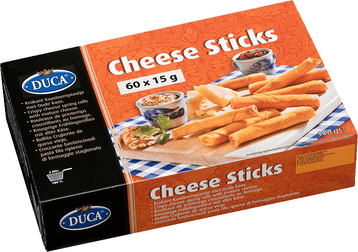 Duca Cheese Sticks (722x508), Png Download