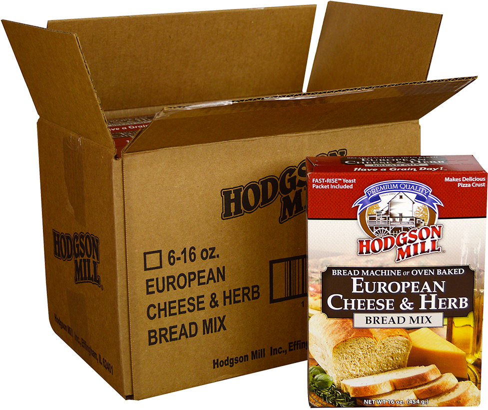 Hodgson Mill Bread Mix, European Cheese And Herb - (1000x1000), Png Download
