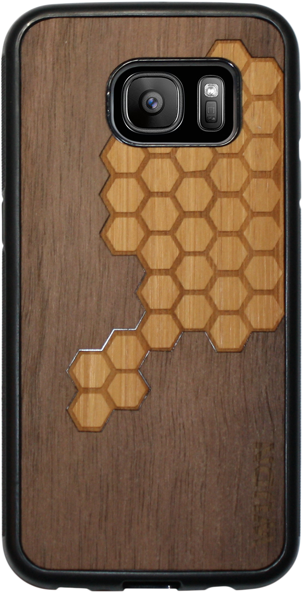 Slim Inlay Honeycomb Black Walnut With Bamboo S7 V=1520879256 - Mobile Phone (1500x2048), Png Download