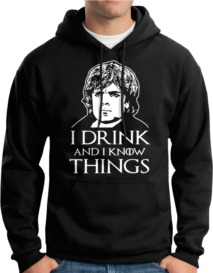 Game Of Thrones Tyrion Lannister "i Drink And I Know - Free Tommy Robinson Shirt (936x936), Png Download