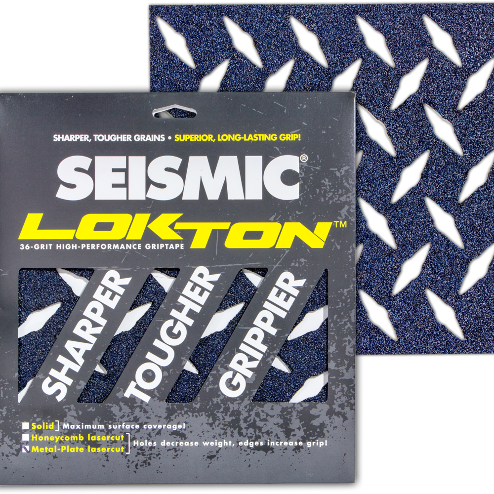 Seismic Lokton Griptape Sheets - Metal Plate (1000x1000), Png Download