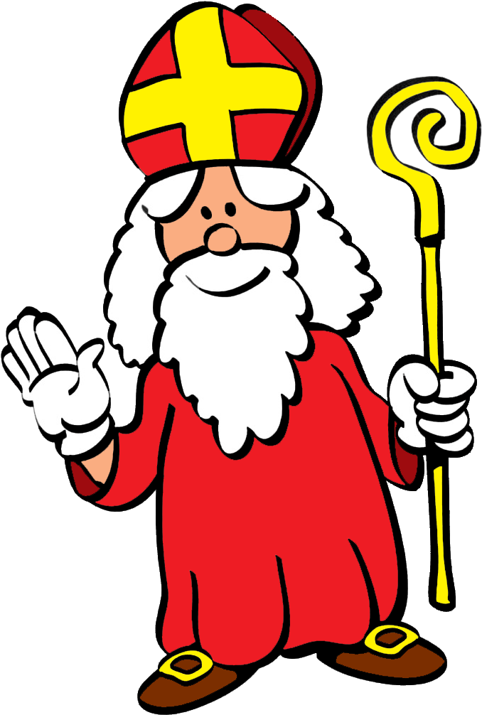 Saint Nicholas Clipart - Saint Nicolas (793x1063), Png Download