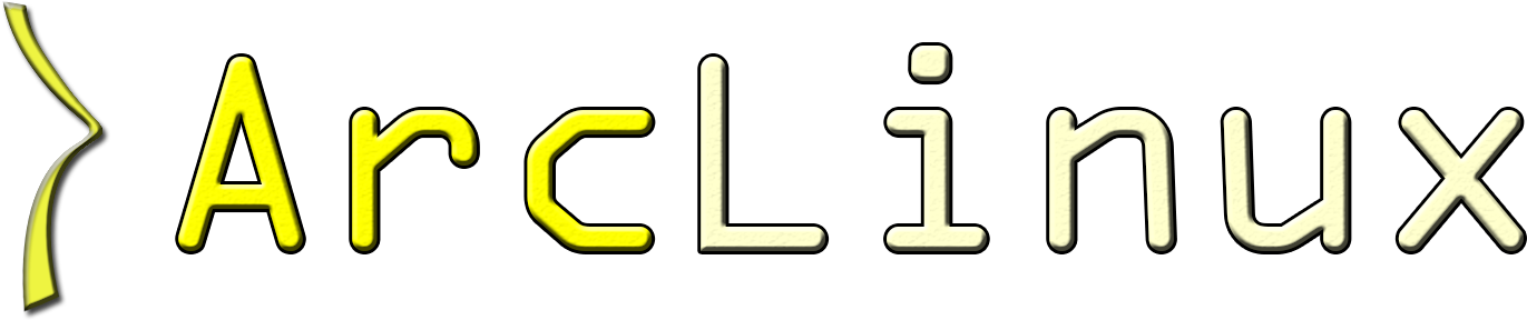 Arclinux Logo - Parallel (1756x500), Png Download
