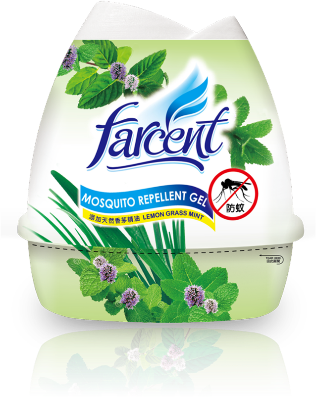 Mosquito Repellent Citronella Lemongrass Air Freshener - Air Freshener (1000x998), Png Download