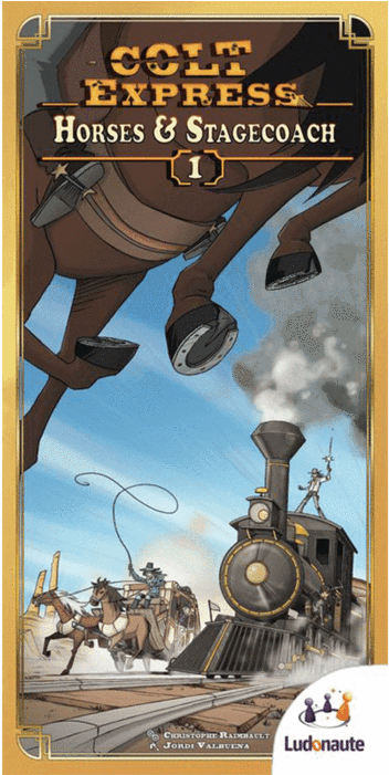 Horses & Stagecoach - Asmodee Colt Express: Horses And Stagecoach Expansion (700x700), Png Download