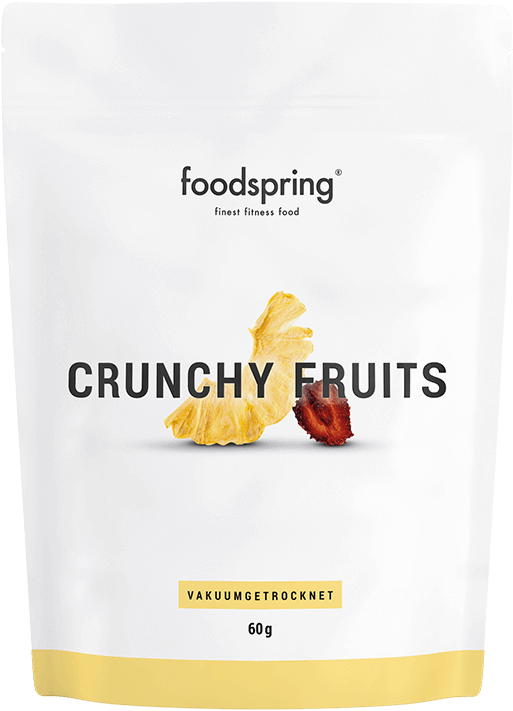 Crunchy Fruits Tüte - Foodspring Crunchy Fruits (545x740), Png Download