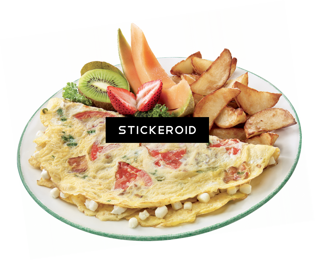 Omelet Hd - Omelette Png (1097x906), Png Download