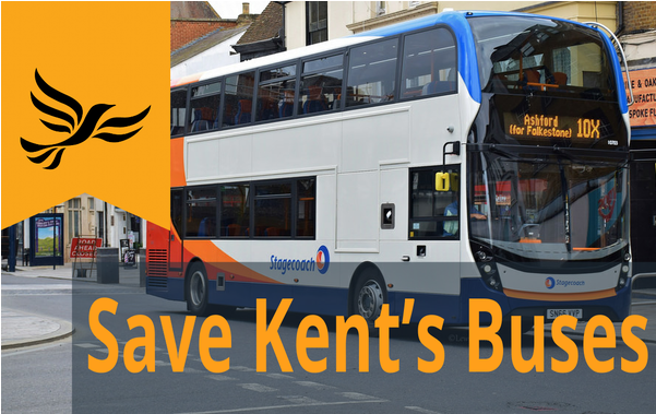 Stagecoach Bus Christmas Disruption University Of Kent - Liberal Democrats (600x600), Png Download