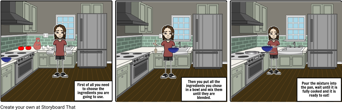 Omelet - Cartoon (1164x385), Png Download