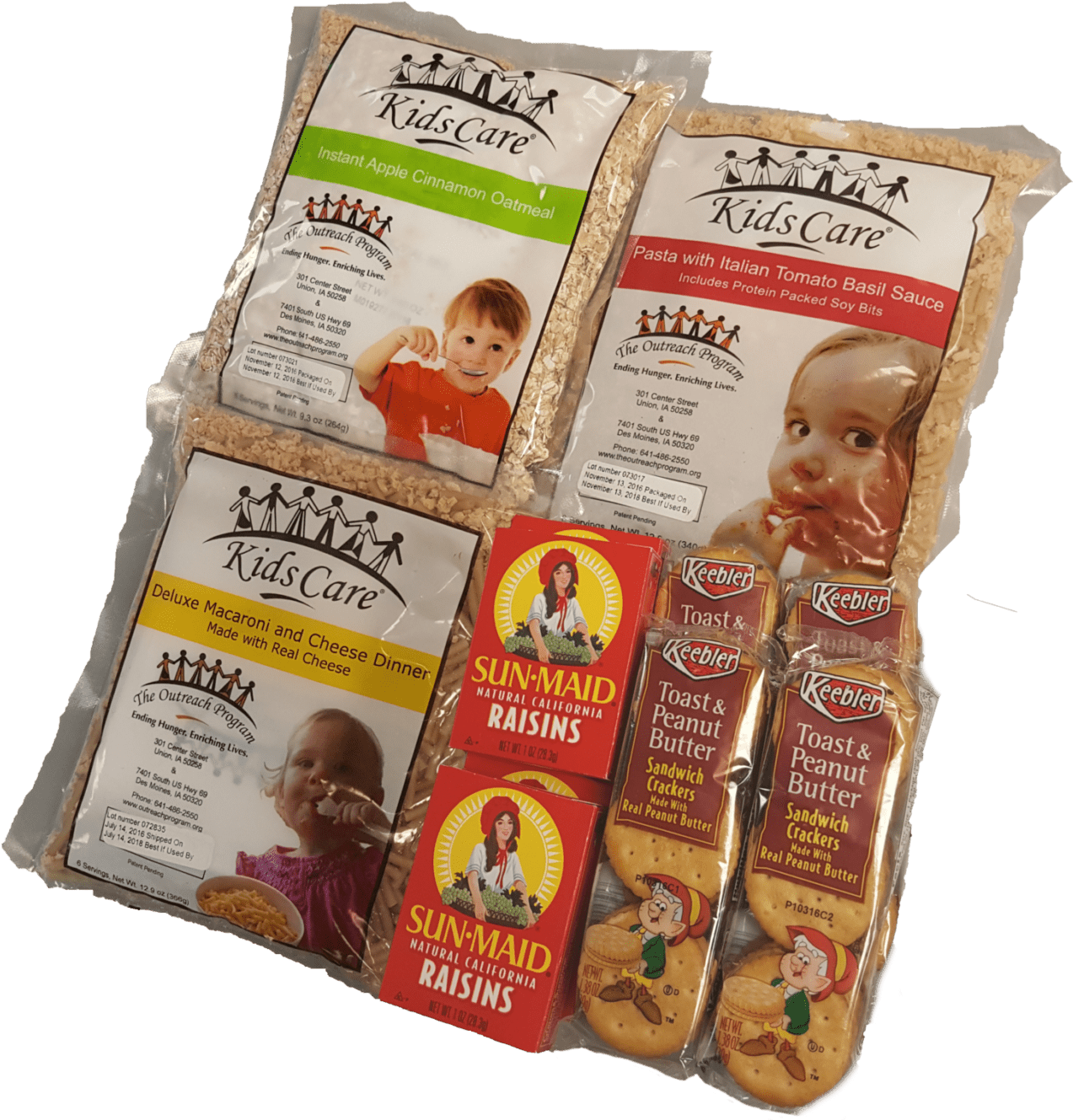 No Kid Eats Alone - Sun-maid Vanilla Yogurt Raisins - 8oz, White (1400x1331), Png Download