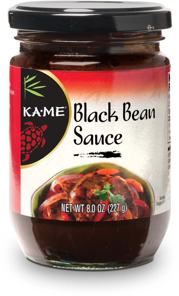 Ka Me Black Bean Sauce - 8.0 Oz Jar (594x1000), Png Download