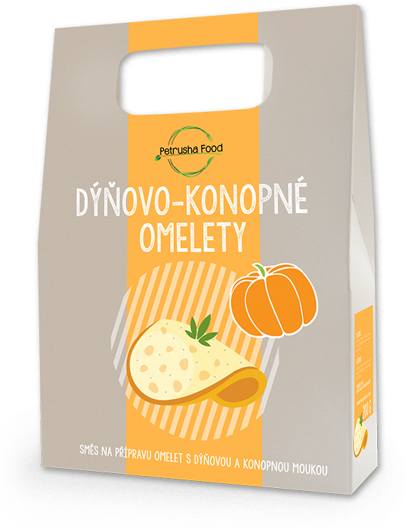 Dýňovo-konopné Omelety - Bread (570x780), Png Download